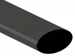 Shrinkable tube 25 mm - black - 25 pcs