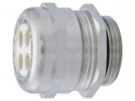 Cable gland | multi-hole | M32 | 1.5 | IP65 | brass | Holes no: 4 | 9mm