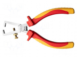 Stripping tool | &Oslash;cable: 0.5&divide;5mm | Wire: round | 160mm | 1kVAC