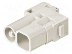 Connector: HDC | module | male | 16A,70A | 400V,1kV | Han-Modular&reg;