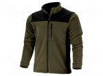 Fleece sweatshirt | Size: XXXL | khaki | 290g/m2
