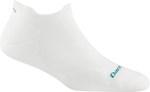 Skarpetki damskie Darn Tough Run No Show Tab Ultra-Lightweight with Cushion - white