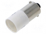 LED lamp | white | BA9S,T10 | 230VDC | 230VAC | plastic | -20&divide;60&deg;C