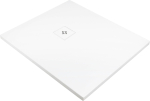 Acrylic rectangular shower tray 80x90 cm