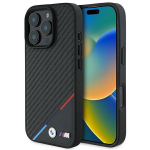 BMW M Carbon Tricolor Line MagSafe Hardcase for Apple iPhone 16 Pro Max