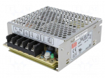 Power supply: switched-mode | modular | 52.8W | 48VDC | 99x97x36mm