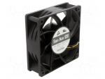 Fan: DC | axial | 24VDC | 120x120x38mm | 381m3/h | 64dBA | ball | 6400rpm