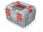 Chest | tool case | grey | polymer | C BLOCK ALU LOG | 450x380x297mm