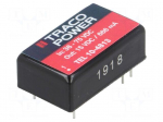 Converter: DC/DC | 10W | Uin: 36&divide;75V | Uout: 15VDC | Iout: 666mA | DIP16