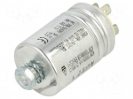 Capacitor: polypropylene | motors, run | 4uF | 470V | &Oslash;35x48mm | &plusmn;5%
