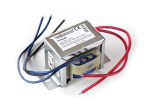 OPEN-FRAME TRANSFORMER 24 VA 2 x 12 V~ 1000 mA max.