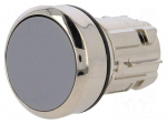 Switch: push-button | Stabl.pos: 1 | 22mm | grey | Illumin: none | IP67