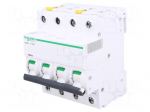 Circuit breaker | 400VAC | Inom: 6A | Poles: 4 | for DIN rail mounting
