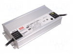 Power supply: switched-mode | LED | 480W | 137&divide;274VDC | 875&divide;1750mA