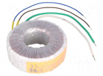 Transformer: toroidal | 100VA | 230VAC | 24V | 4.167A | 1.1kg | &Oslash;: 93mm