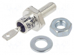 Diode: rectifying | 1.2kV | 16A | cathode to stud | DO203AA,DO4 | 1.23V