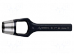 Puncher | &Oslash;: 27mm | for stamping out | Tool length: 165mm