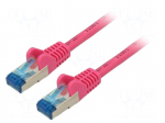 Patch cord | S/FTP | Cat: 6a | RJ45 plug,both sides | stranded | Cu | 5m