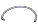 Angled anti-vibration hose | 1" | 1m