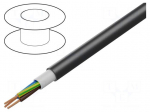 Wire | BiT 1000 H Power | 3G2.5mm2 | stranded | Cu | PVC | black | Class: 5