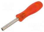 Tool: wrench | for banana sockets,for nuts