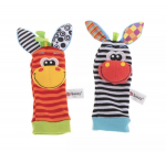 RoGer Rattle Baby Socks 2pcs
