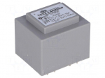 Transformer: encapsulated | 2.4VA | 230VAC | 7.5V | 7.5V | 0.16A | 0.16A