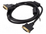 Cable | DVI-D (24+1) socket,DVI-D (24+1) plug | single link