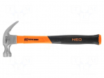 Hammer | carpenter | 345mm | 450g | fiberglass