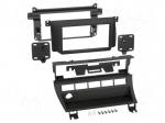 Radio frame | BMW | 2 DIN | black