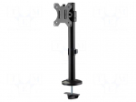 Holder | table edge | 8kg | 15&divide;32" | black | Dim: 114x126x462mm