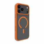 Back panel cover Evelatus Apple iPhone 17 Pro Max Hybird Case With MagSafe PC+TPU Orange