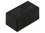 Converter: AC/DC | 15W | Uin: 85&divide;305VAC,100&divide;430VDC | Uout: 9VDC | 84%
