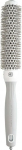 Olivia Garden Expert Blowout Speed Round Brush Wavy Bristles White & Grey 65 mm