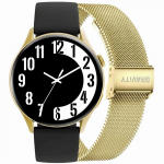 Smartwatch Gravity Gold Strap + Bracelet GT11-1 / gold