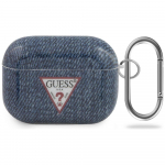 Guess GUACAPTPUJULDB AirPods Pro Cover Jeans Collection / dark blue