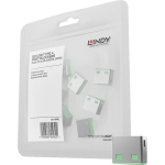 Lindy port lock 10pcs. - Code green