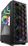 Sharkoon RGB HEX, tower housing (black, tempered glass side panel)