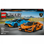 LEGO 77238 Speed Champions Lamborghini Revuelto and Hurac&aacute;n STO, construction toy