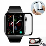 Fusion ceramic glass 9D aizsargstikls pilnam ekrānam Apple Watch 1 | 2 | 3 42mm melns