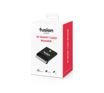 Fusion ID kar&scaron;u lasītājs PC | SC | CCID ISO7816 USB, melns