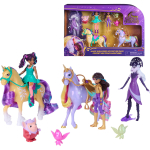 Spinmaster Unicorn Academy - Adventure Set, with Ravenzella, Sophia, Ava, Wildstar, Leaf