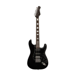 Stagg SES-60 BLK - gitara elektryczna HSS, olcha, palisander, czarna