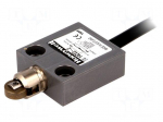 Limit switch | oblong metal roller &Oslash;12,4mm | SPDT | 5A | max.240VAC