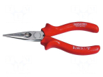 Pliers: insulated | insulated,universal,elongated | 160mm