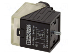 Connector: valve connector | plug | industrial | form A | female | IP65