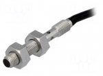 Sensor: inductive | Output conf: PNP / NO | 0&divide;0.8mm | 10&divide;30VDC | M4