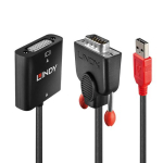 LINDY VGA-DVI-D konverter 1920x1200 USB-toitega