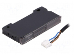 Sensor: optical fibre amplifier | NPN | Connection: connectors