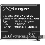 4100 mAh for CAT 596266,TPJ20A05P